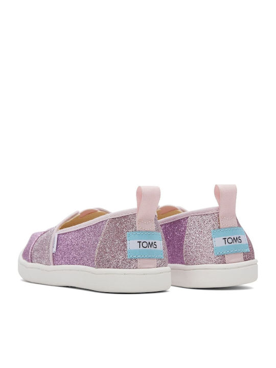 Kids Espradrilles Slip-On Purple Alpargata