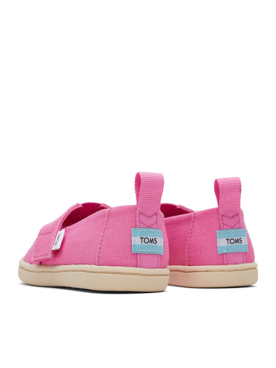 Espadrile pentru Copii cu închidere Hoop & Loop Roz