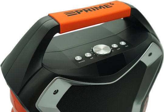 Prime3 Boxă Karaoke cu Microfon Wireless și Efecte de Iluminare “Xplode” APS21 Portocaliu
