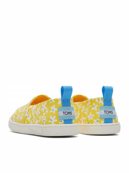 Espadrile pentru Copii Slip-on Galbene Alpargata
