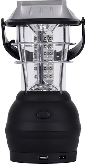 GloboStar Led Battery Lantern for Camping with Flashlight & Powerbank 50lm 3W