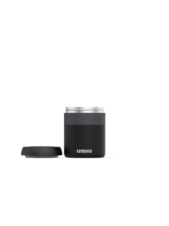 Kambukka Inox Thermo Lunch Box Bora Matte Black 600ml