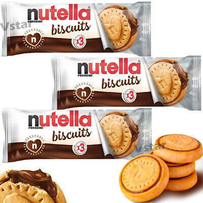 Nutella Μπισκότα με Γέμιση Σοκολάτα 41.4gr