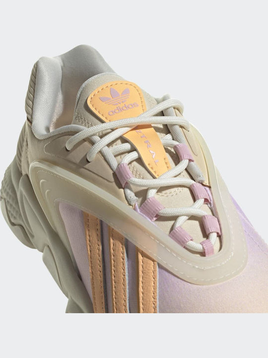 Oztral Маратонки Off White / Acid Orange / Sand Strata