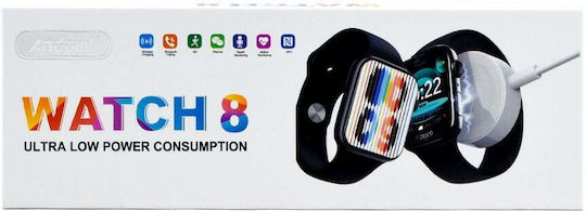 Andowl Watch8 44mm (Negru)
