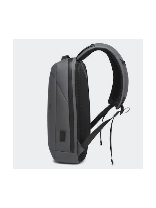 Bange Fabric Backpack Waterproof with USB Port Gray 17lt