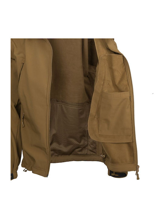 Helikon Tex Gunfighter Shark Skin Hunting Jacket Fleece Coyote