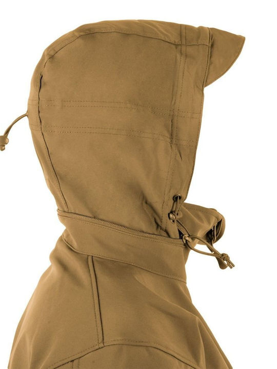 Helikon Tex Gunfighter Shark Skin Hunting Jacket Fleece Coyote