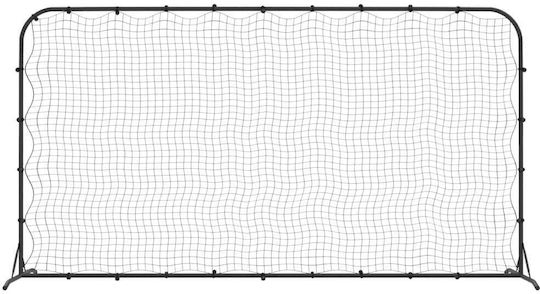 vidaXL Fußballnetz 366x90x183cm 1 Stück