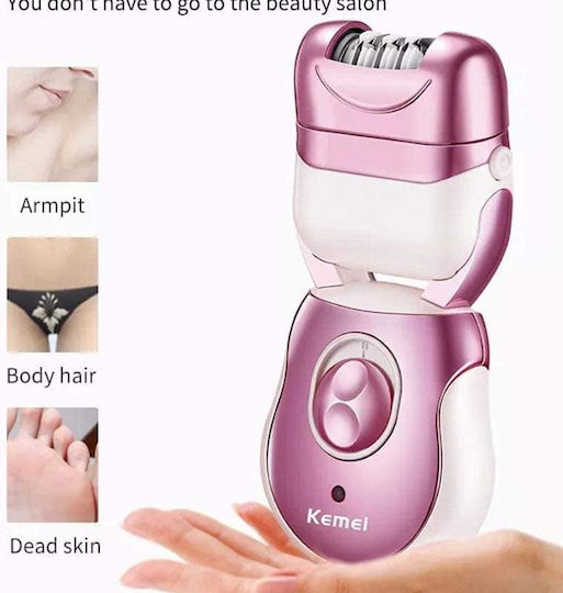 Kemei Epilator Set Epilator for Face, Body & Bikini KM-376