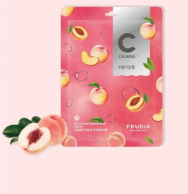 Frudia My Orchard Squeeze Peach Gesichtsmaske für das Gesicht für Feuchtigkeitsspendend 20ml