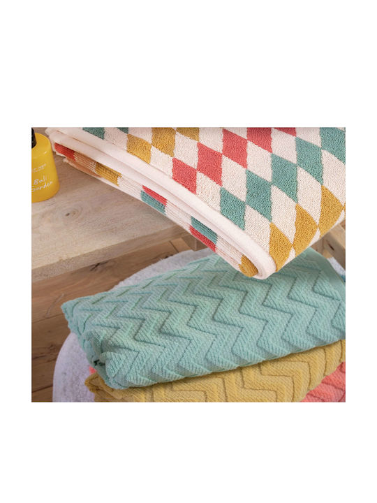 Nef-Nef Homeware Geschirrtuch Gilian 50x90εκ. Aqua Gewicht 550gr/m²