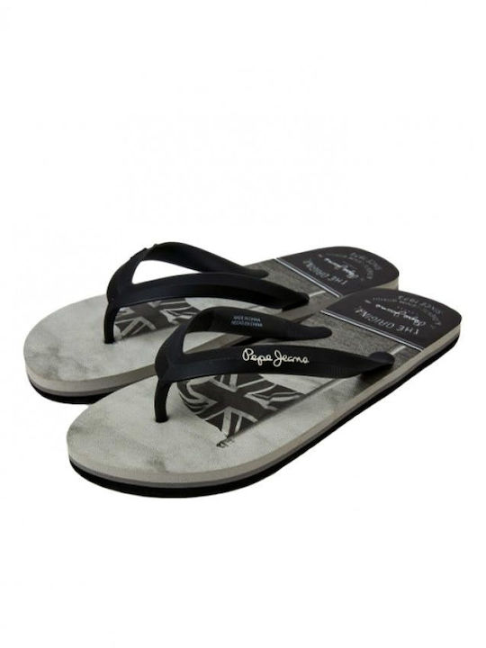 Whale Sea Men's Flip Flops Black