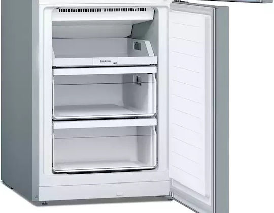 Bosch Ψυγειοκαταψύκτης 282lt Total NoFrost Υ176xΠ60xΒ66εκ. Inox KGN33NLEB