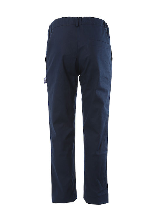 Matoufrance Boys Fabric Chino Trouser Blue