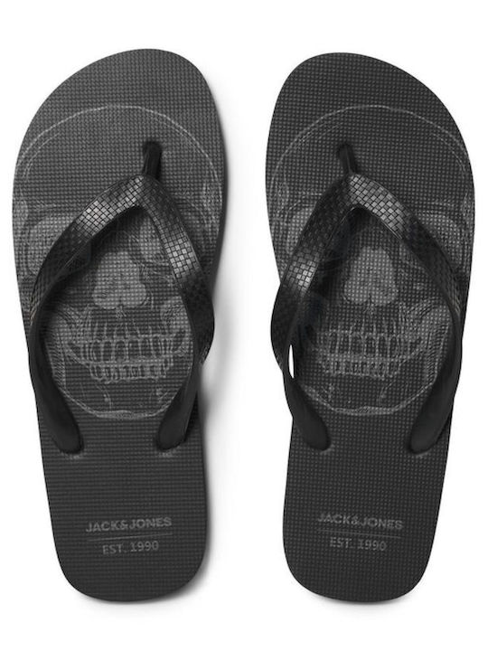 Jack & Jones Ανδρικά Flip Flops Μαύρα