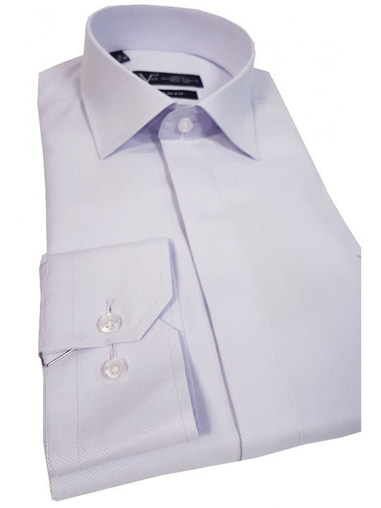 19V69 Versace Abbgliamento - 11.29 - Barletta - Lilac - Regular Fit - Shirt - pink