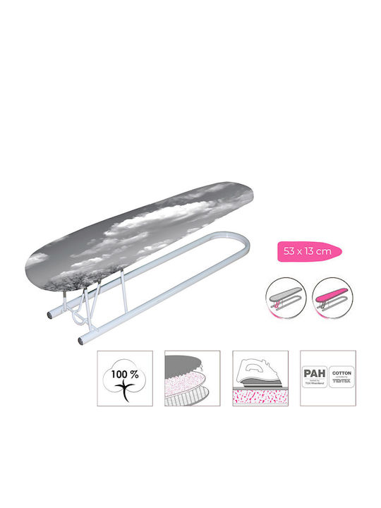 Eurogold Ironing Board for Steam Iron Tabletop Lime Green 53x13x13.5cm
