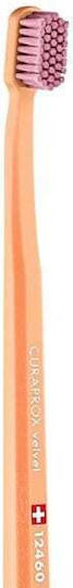 Curaprox CS 12460 Velvet Zahnbürste Ultraweich Orange - Pink