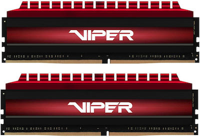 Patriot Viper 64GB DDR4 RAM mit 2 Modulen (2x32GB) und Geschwindigkeit 3600 für Schreibtisch