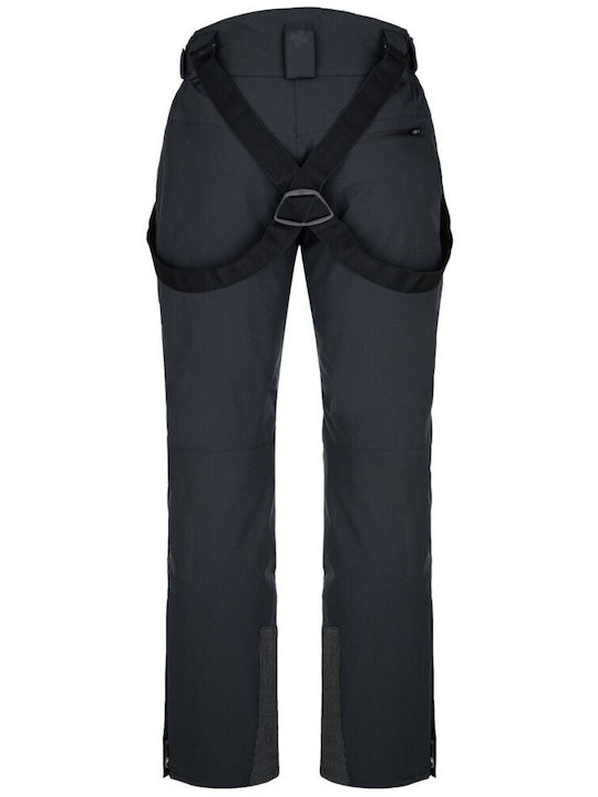 Kilpi Mimas SM0406KI-BLK Pantaloni de schi și snowboard pentru bărbați Ski & Snowboard Negru