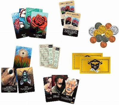 Kaissa Board Game Tulip & Rose for 3-5 Players 10+ Years (EL)