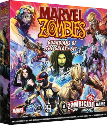 Cool Mini Or Not Spiel-Erweiterung Marvel Zombies: A Zombicide Game – Guardians of the Galaxy Set für 1-6 Spieler 14+ Jahre