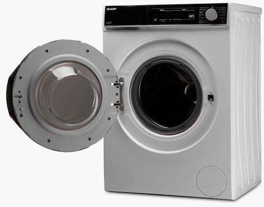 Sharp Πλυντήριο Ρούχων 8kg 1400 Στροφών