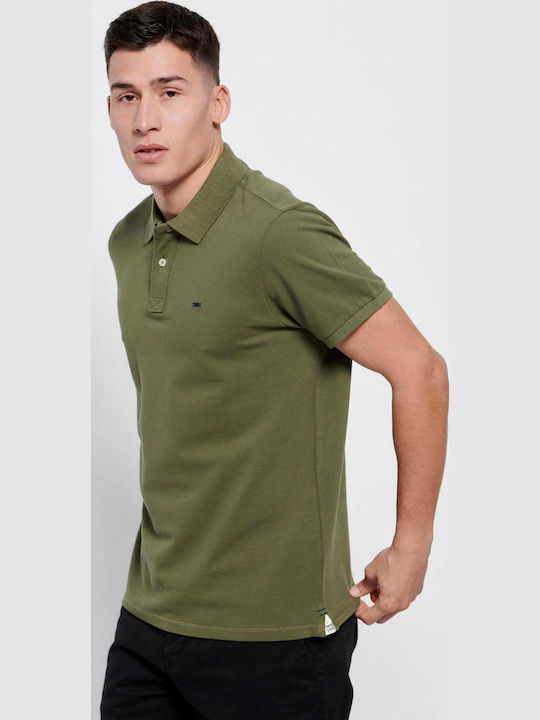FBM007-00111 Polo Short Sleeve Blouse Khaki