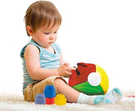 Baby Clementoni Ball Sensory Soft Clemmy for 9++ Months Red