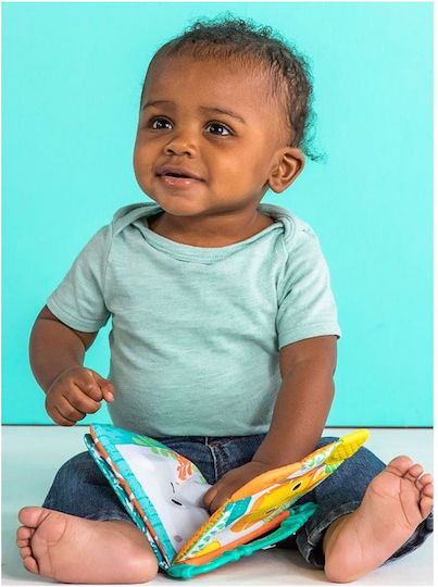 Bright Starts Activity Book Teethe & Read made of Fabric for 3++ Months