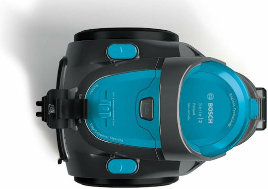 Bosch BGS05X240 Ηλεκτρική Σκούπα 700W με Κάδο 1.5lt Μπλε