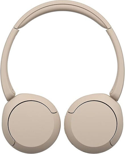 Sony WH-CH520 Wireless Bluetooth On Ear Headphones with 50 Hours Playing Time and Quick Charge Beige