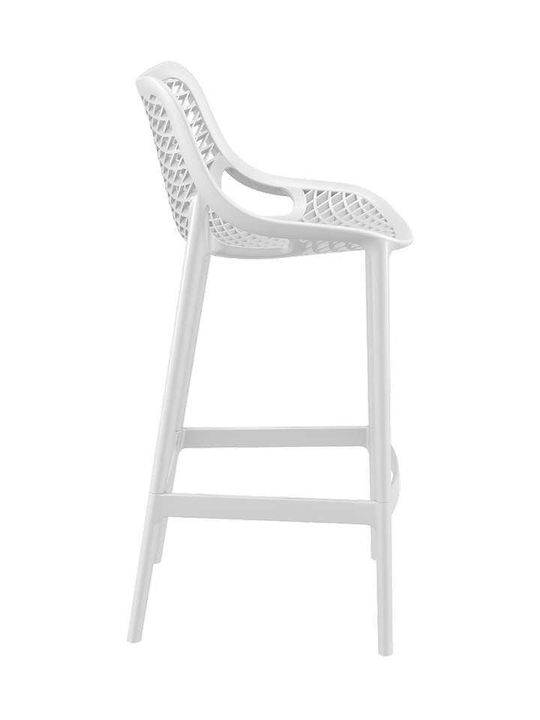 Σκαμπό Μπαρ από Πολυπροπυλένιο Air Bar 75 45x53x105cm