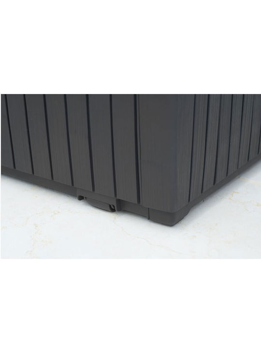 Keter Outdoor Storage Box Springwood 305lt Gray L123xW54xH57cm