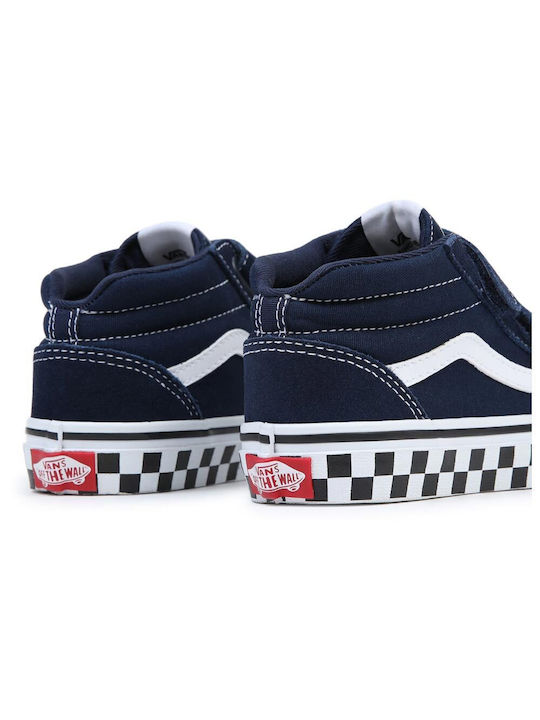 Ward Mid V Παιδικά Sneakers High με Σκρατς Μπλε