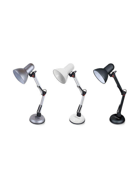 Esperanza Avior Office Lamp with Foldable Arm for Socket E27 in Black Color