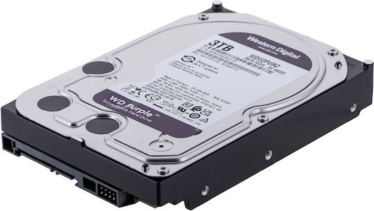 Western Digital Purple 3TB HDD Hard Disk 3.5