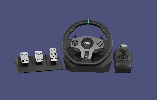 PXN PXN-V9 v1 Lenkrad mit Gangschaltung und Pedalen für PC / PS3 / PS4 / Schalter / XBOX Eins / Xbox Serie X/S
