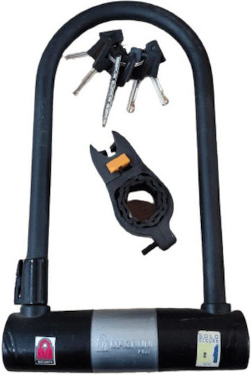 Magnum Secure Lock Systems UL1 3000 L107xW260cm Motorcycle Shackle Lock in Black