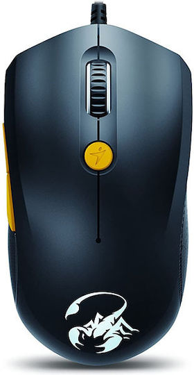 Genius Scorpion M6-600 RGB Gaming Mouse 5000 DPI Black / Orange