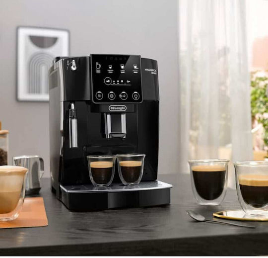 De'Longhi Magnifica Start Αυτόματη Μηχανή Espresso 1450W Πίεσης 15bar με Μύλο Άλεσης Μαύρη ECAM220.21.B