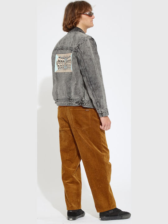 Mind Invasion Jeansjacke Jacke Schwarz