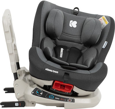 Kikka Boo Twister Sips Baby Car Seat with Isofix Black 0-25 kg