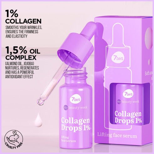 7DAYS MB Lifting Anti-aging Serum Face with Collagen 20ml
