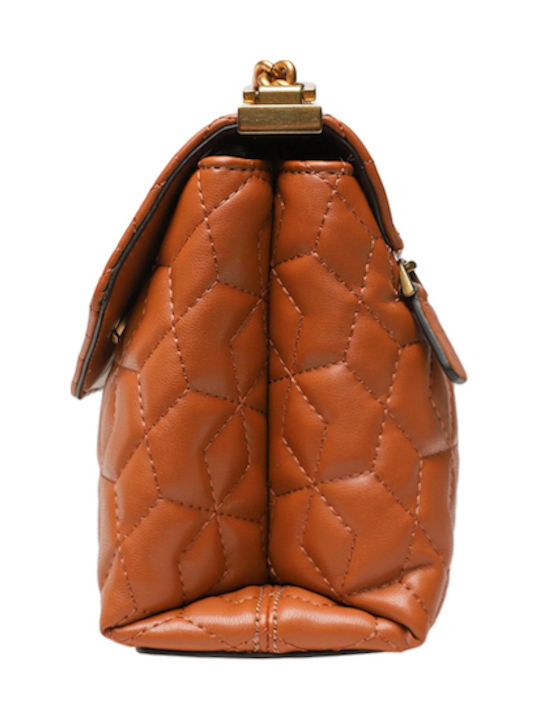 Γυναικεία Τσάντα Shopper Ώμου Cognac
