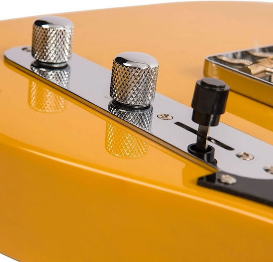 Vintage V52 ReIssued Ηλεκτρική Κιθάρα T Style με SS Διάταξη Μαγνητών Butterscotch