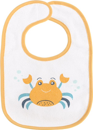 Lorelli Bib Fabric with Hoop & Loop Fastener White for 0 m+ 7pcs