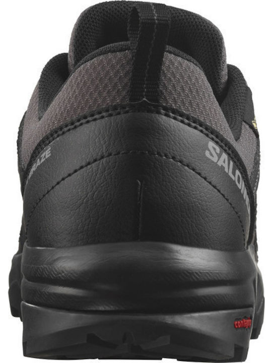 Salomon X Braze GTX Încălțăminte De Drumeție Impermeabilă Pentru Femei Cu Membrană Gore-Tex Magnet / Negru