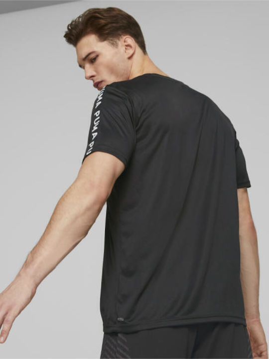 Puma Men's Short Sleeve T-shirt Black